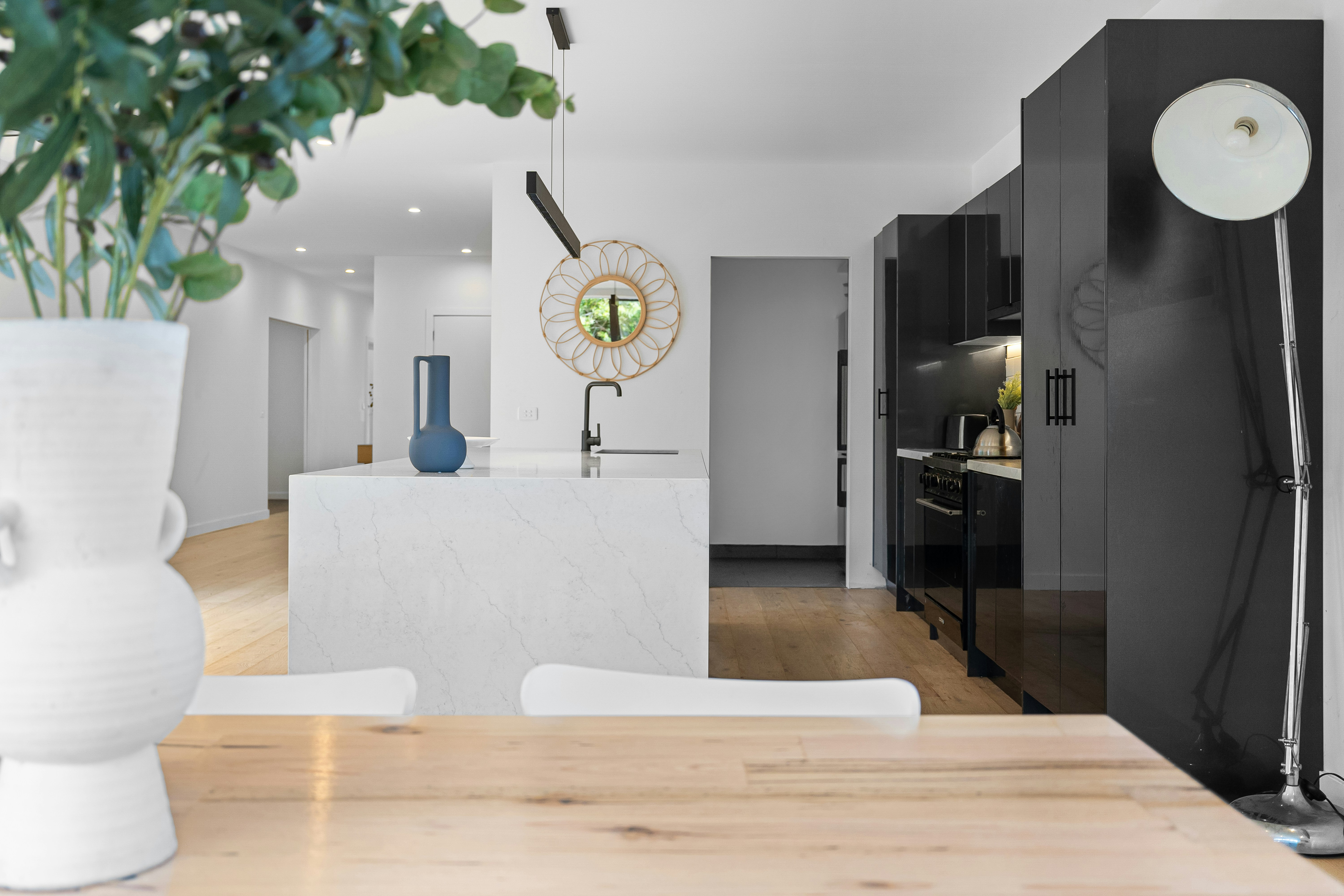 Kitchen counter decor